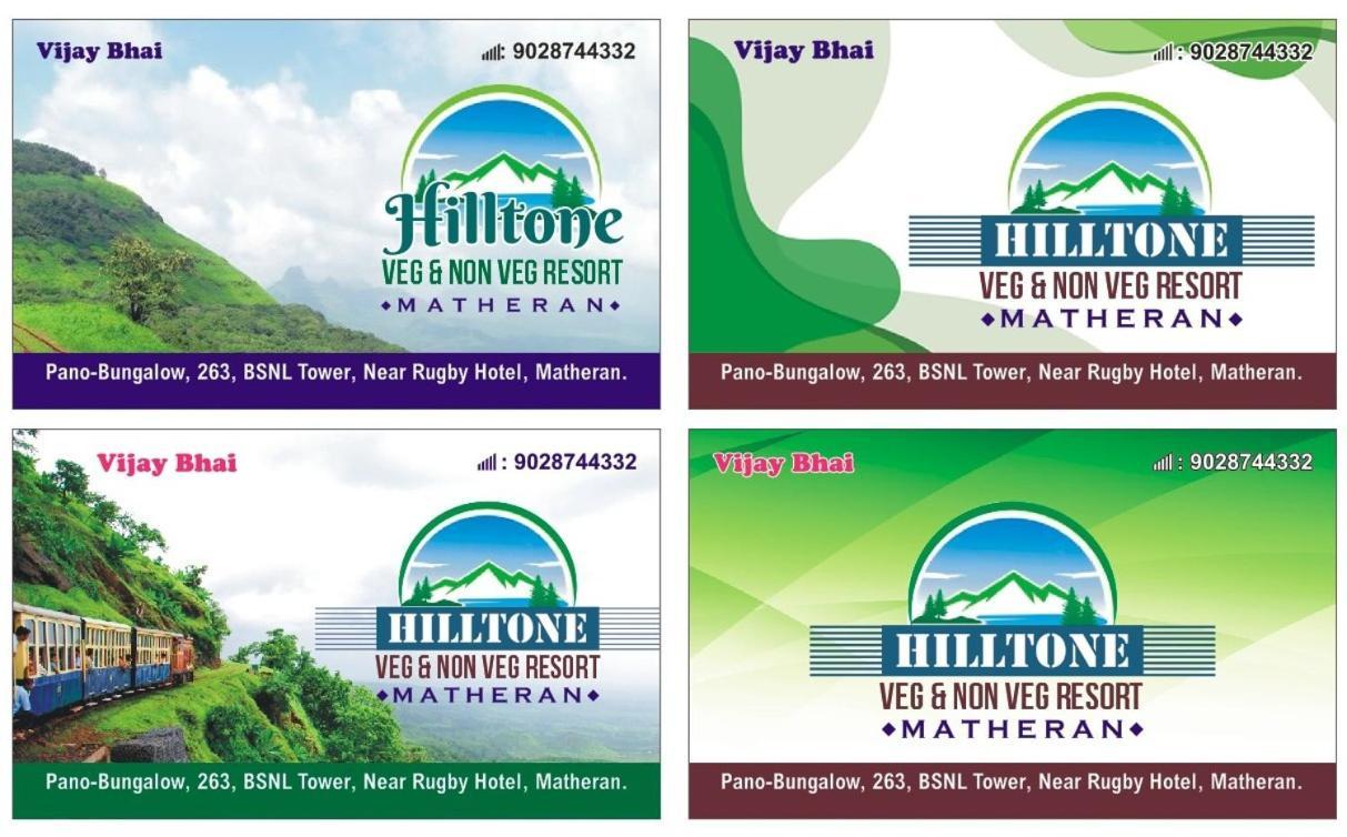 Hotel Hilltone- Matheran Exterior foto
